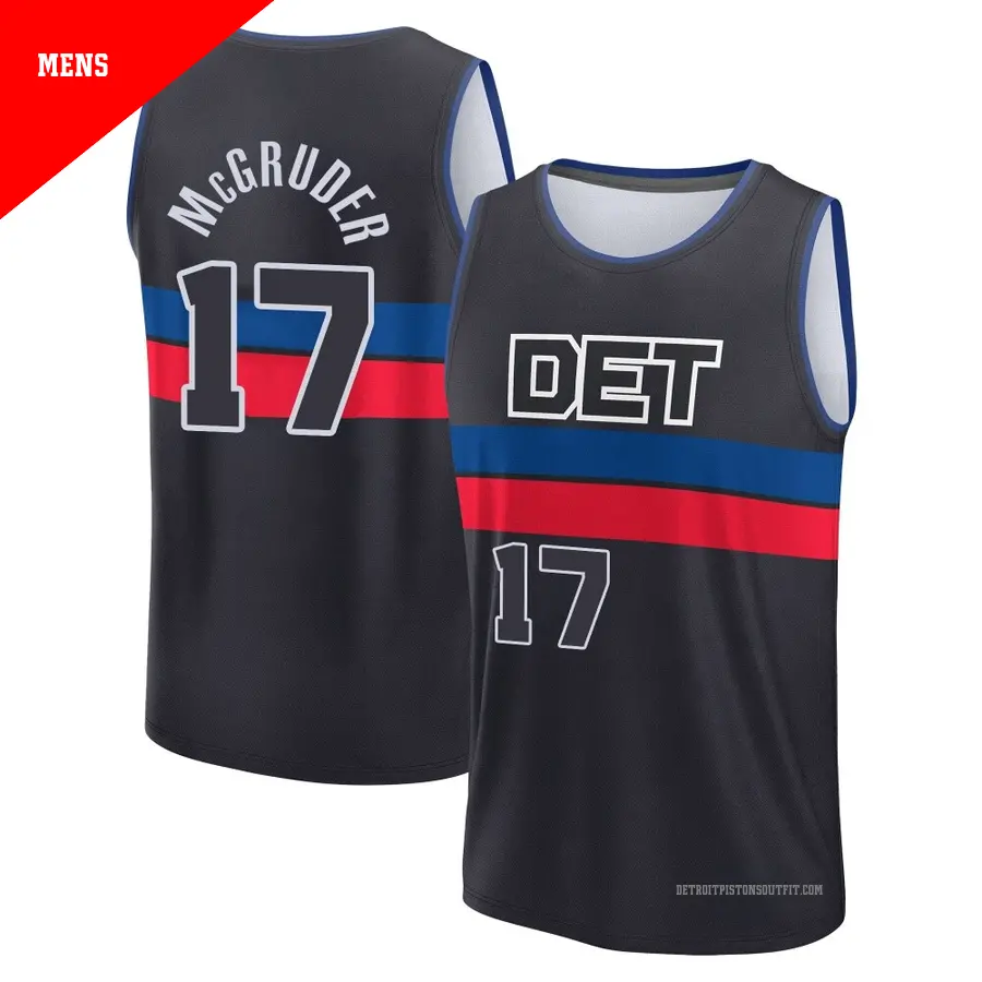 17 Men's Rodney McGruder Detroit Pistons 2024/25 Swingman Tan City