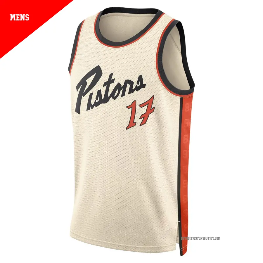 17 Men's Rodney McGruder Detroit Pistons 2024/25 Swingman Tan City